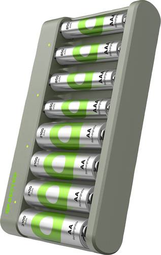 GP Batteries E821 Rundzellen-Ladegerät NiMH Micro (AAA), Mignon (AA) von GP Batteries