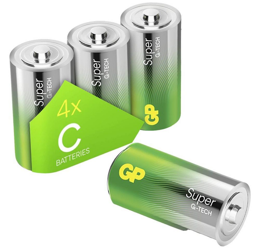 GP Batteries GP Alkaline Batterien C Baby, LR14, 1.5 V, mit Batterie von GP Batteries
