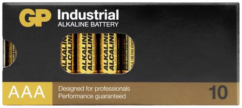 GP Batteries Industrial Micro (AAA)-Batterie 1.5V 10St. von GP Batteries