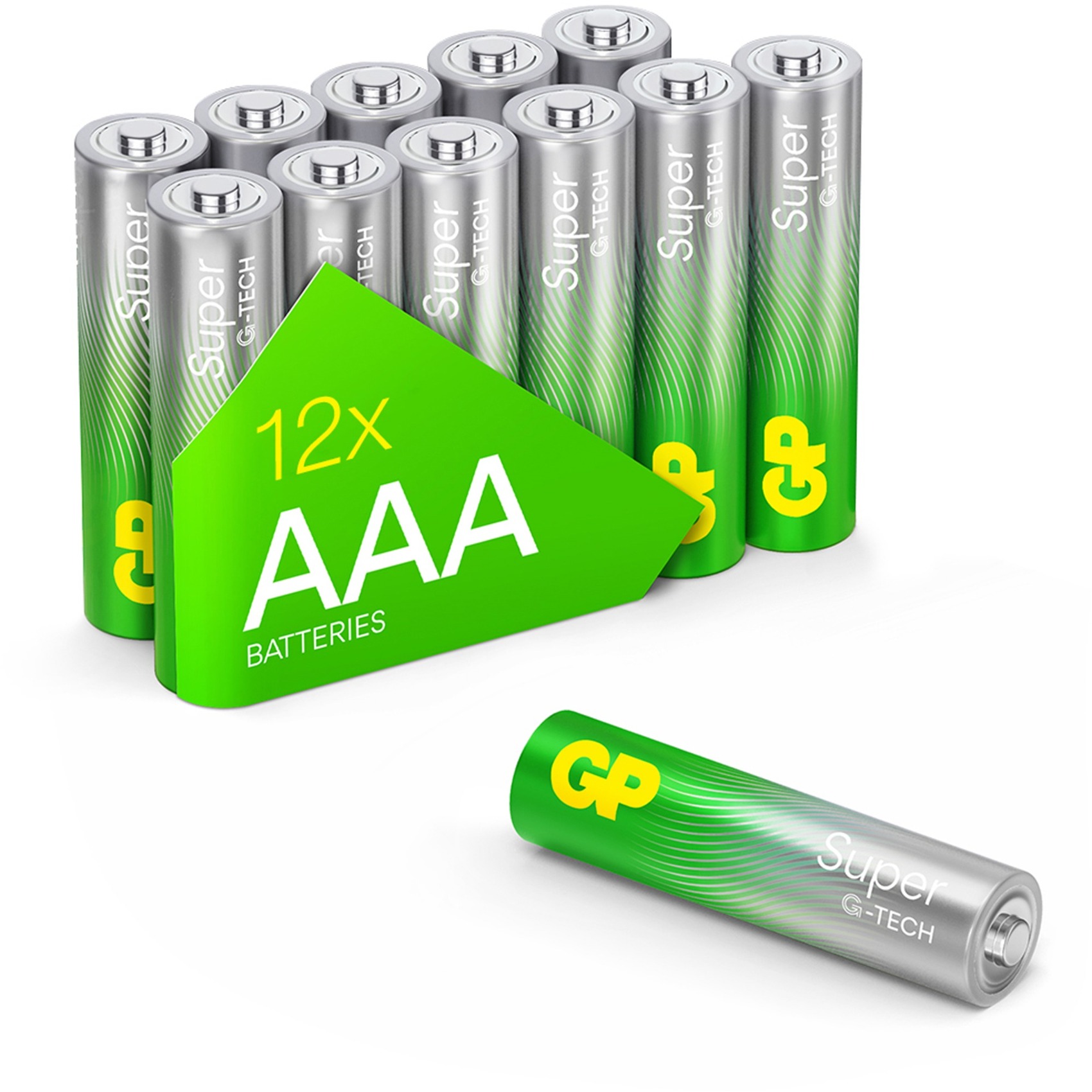 GP Super Alkaline Batterie AAA Micro, LR03, 1,5Volt von GP Batteries