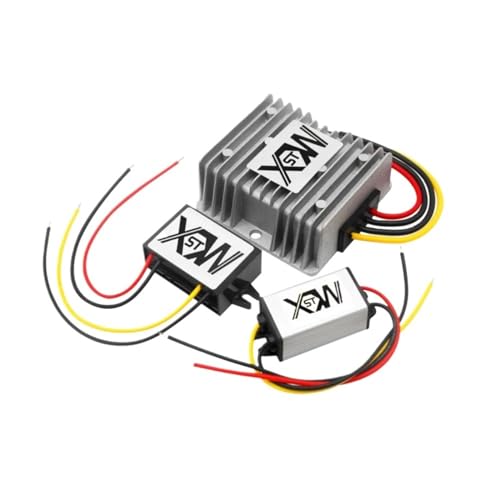 DC/DC-Abwärtswandler, 24 V auf 19 V, Abwärtsspannungsreduzierer, 1 A auf 20 A, 19 V Aluminium-Spannungsregler, Gleichstrom-Netzteil(1A Aluminum) von GQSSEFQCH