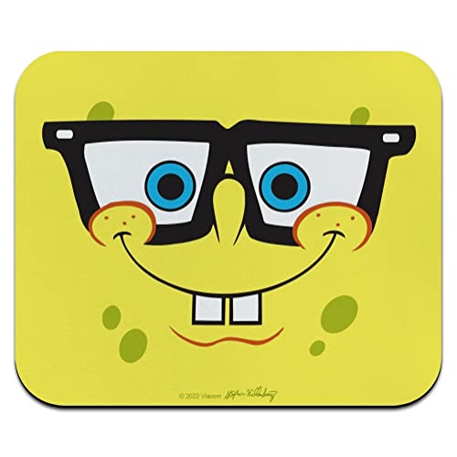 Spongebob Nerd Face Low Profile Thin Mouse Pad Mousepad Mousepad von GRAPHICS & MORE