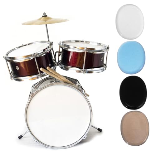 GREENADSCAPE 24St selbstklebende Dämpfermatte drum pad drumpad Schlagzeug Mute Pad Schlagzeug Dämpfer Becken- Drum-Snare-Dämpfermatte werkzeug Dämpfer-Silikon-Pad Drum-Gel-Pad von GREENADSCAPE