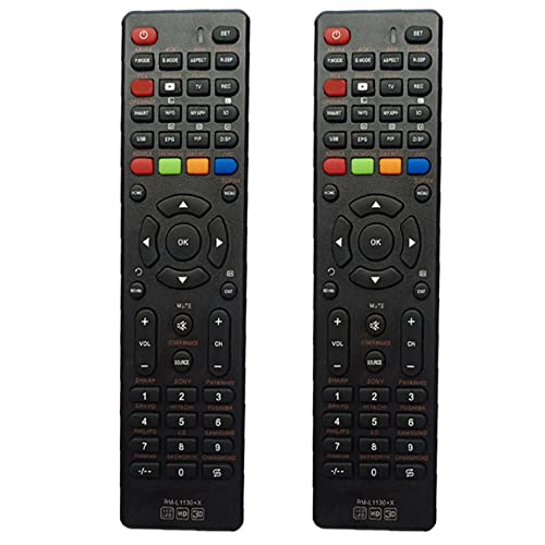 GREOHNMPAW 2X Rm-L1130 +X TV Fernbedienung Steuerung Universal für Akira Elenbreg Prima Openbox Smart TV GREOHNMPAW 2X Rm-L1130 +X TV Fernbedienung Steuerung Universal für Akira Elenbreg Prima Openbox Smart TV von GREOHNMPAW