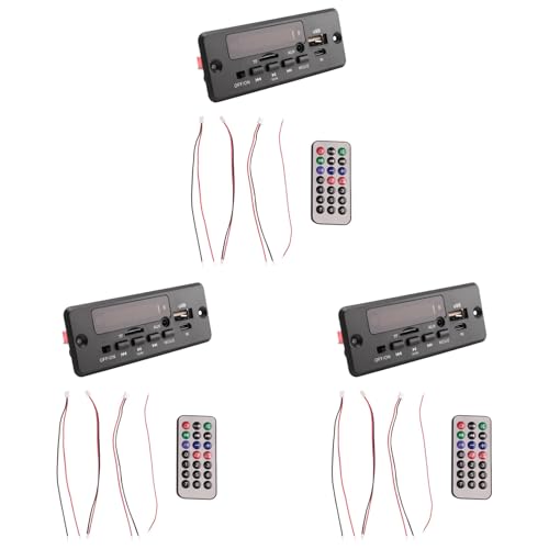 GREOHNMPAW 3Stück 2X25W 50W Verstärker MP3 Player Dekoder Board 5V-12V Bluetooth 5.0 Auto FM Radio Unterstützung TF USB AUX Player Dekoder GREOHNMPAW 3Stück 2X25W 50W Verstärker MP3 Player Dekoder Board 5V-12V Bluetooth 5.0 Auto FM Radio Unterstützung TF USB AUX Player Dekoder von GREOHNMPAW