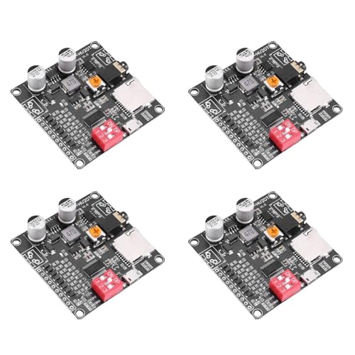 GREOHNMPAW 4X DY-HV20T 12V / 24V-Netzteil10W / 20W Sprachwiedergabemodul UnterstüTzt Micro-SD-Karte MP3-Musik-Player für GREOHNMPAW 4X DY-HV20T 12V / 24V-Netzteil10W / 20W Sprachwiedergabemodul UnterstüTzt Micro-SD-Karte MP3-Musik-Player für von GREOHNMPAW