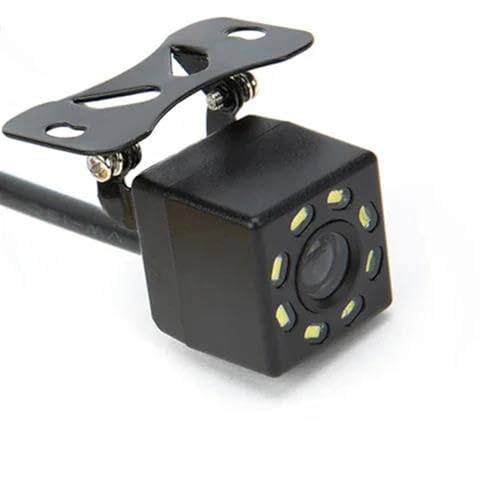 Rückfahrkamera Auto-Rückfahrkamera 4 Lampen Nachtsicht Rückfahrkamera Parkmonitor CCD Wasserdicht 170-Grad-HD-Video Wasserdicht(Color:103 L) von GRFIT