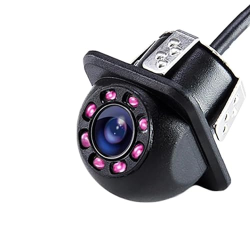 Rückfahrkamera Auto-Rückfahrkamera 4 Lampen Nachtsicht Rückfahrkamera Parkmonitor CCD Wasserdicht 170-Grad-HD-Video Wasserdicht(Color:105 IR) von GRFIT