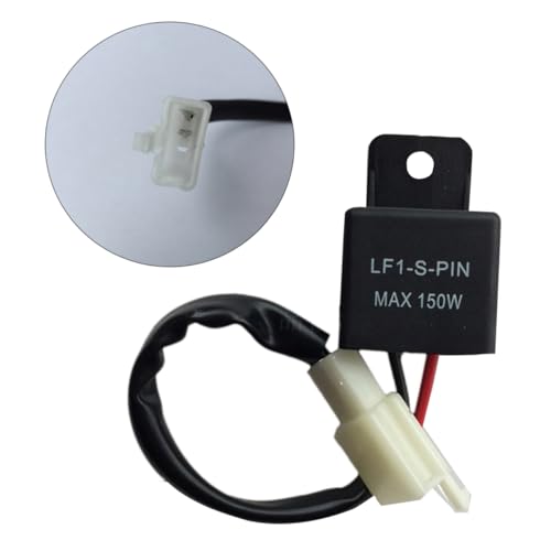 GRIRIW 150W 12VDC Wasserdichte Blinkleuchte Lampe Blinker Relais Signalregelung Universal von GRIRIW