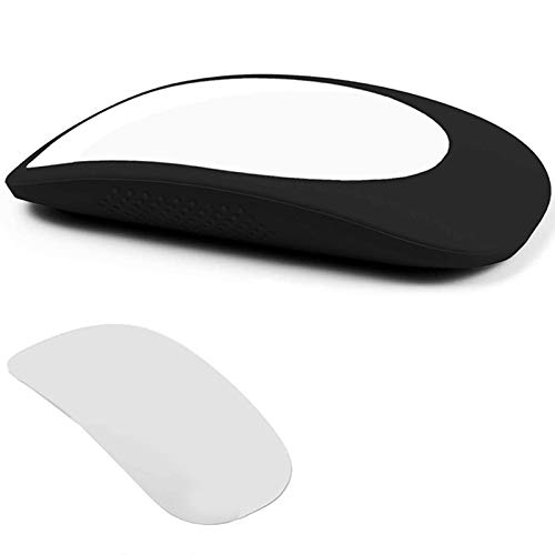 GROCKSTR Elastische Staubschutzhülle für Maus 1 & 2, kratzfeste Silikon-Schutzhülle (schwarz) von GROCKSTR