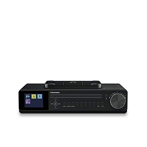Grundig GKR1050 DKR 2000 BT DAB + CD Küchenradio mit Bluetooth, DAB + Empfang und CD-Player Schwarz von GRUNDIG