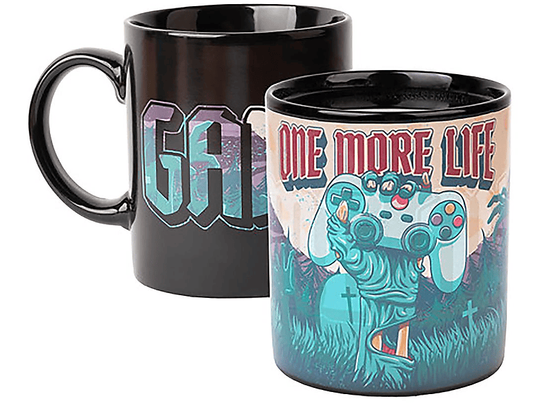 GRUPO ERIK EDITORES Gameration One more Life Thermoeffekt Tasse von GRUPO ERIK EDITORES