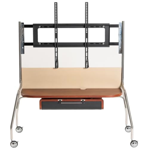 Fernsehgerüst, höhenverstellbarer Fernsehgerüst, Rollender TV-Ständer Mobiler TV-Wagen auf Rädern TV-Ständer for 55 bis 85 Zoll TV-Boden-TV-Wagenständer Fernsehgerüst, höhenverstellbarer Fernsehgerüst, Rollender TV-Ständer Mobiler TV-Wagen auf Rädern TV-Ständer for 55 bis 85 Zoll TV-Boden-TV-Wagenständer von GSHUPIOU