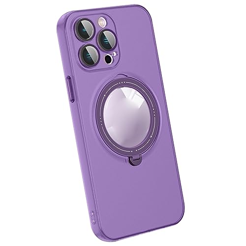 GSTINBLING Hülle for iPhone 14 Pro Max/14 Plus/14 Pro/14 Objektivschutzhülle Mit Ringhalterabdeckung Stoßfeste Schlanke Abdeckung (Purple,14 6.1") von GSTINBLING