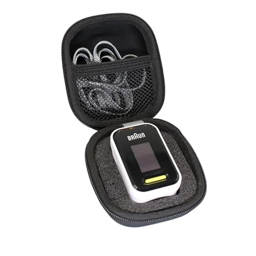 GUBEE Hart Reise Tasche Case für Braun Healthcare Pulsoximeter Beurer PO Pulsoximeter von GUBEE