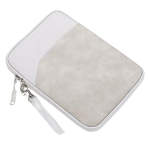 GUIJIALY 1 x Tablet-Tasche, Tablet-Aufbewahrungstasche, Reisetasche, geeignet für 22,9-27,9 cm (9 - 11 Zoll) Tablet-Tasche, Mini-Serie, Hellgrau von GUIJIALY