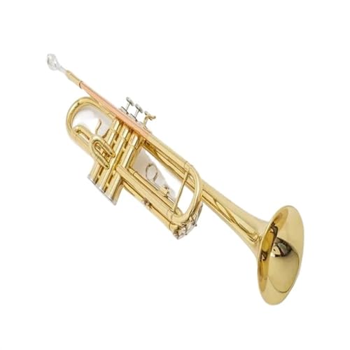 Choice Band Performance Instrument Blechblasinstrument Goldlack Professionelle Trompete von GUIXNYUNQ