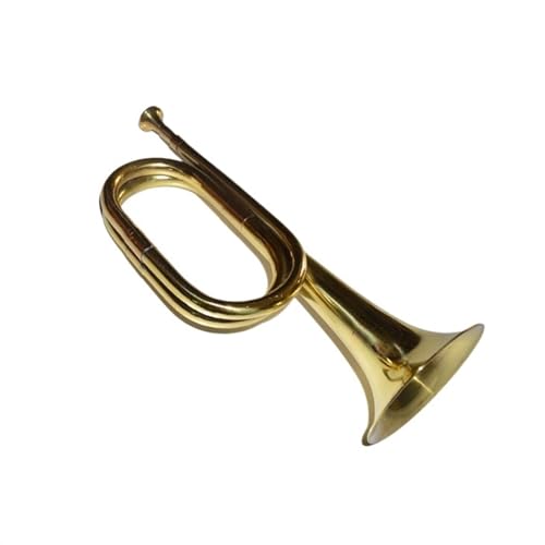 Trommel Trompete Trompetenmontage Trompete Messing Material Lack Gold Handwerk von GUIXNYUNQ
