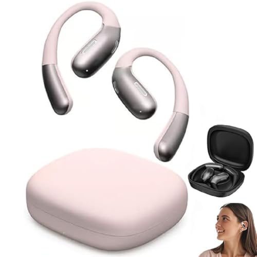 Contemplator Earbuds, Contemplatei Übersetzer Kopfhörer, Contemplatei Übersetzungs-Headset, AI-Übersetzungsdrahtlose Bluetooth-Ohrhörer, Kabellose Bluetooth-Echtzeit-Übersetzungs-Kopfhörer (Rosa) von GUSHE