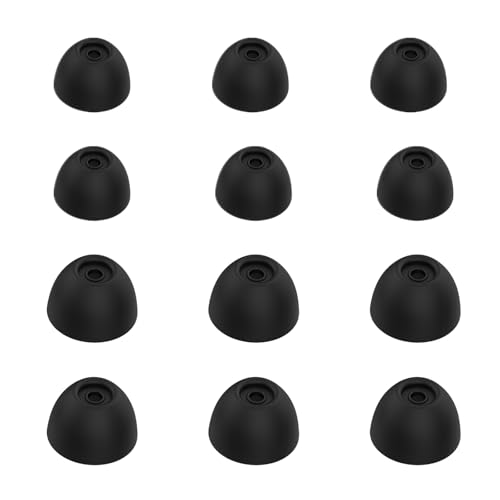 GUTERTOP 6 Paar Silikon Ohrstöpsel für Samsung Galaxy Buds 2, 2 Größe Anti-Rutsch-Ohrstöpsel Ersatz, Silikon Kopfhörer Ear Buds für Galaxy Buds 2, Flexible SM-R177 Ohrstöpsel von GUTERTOP