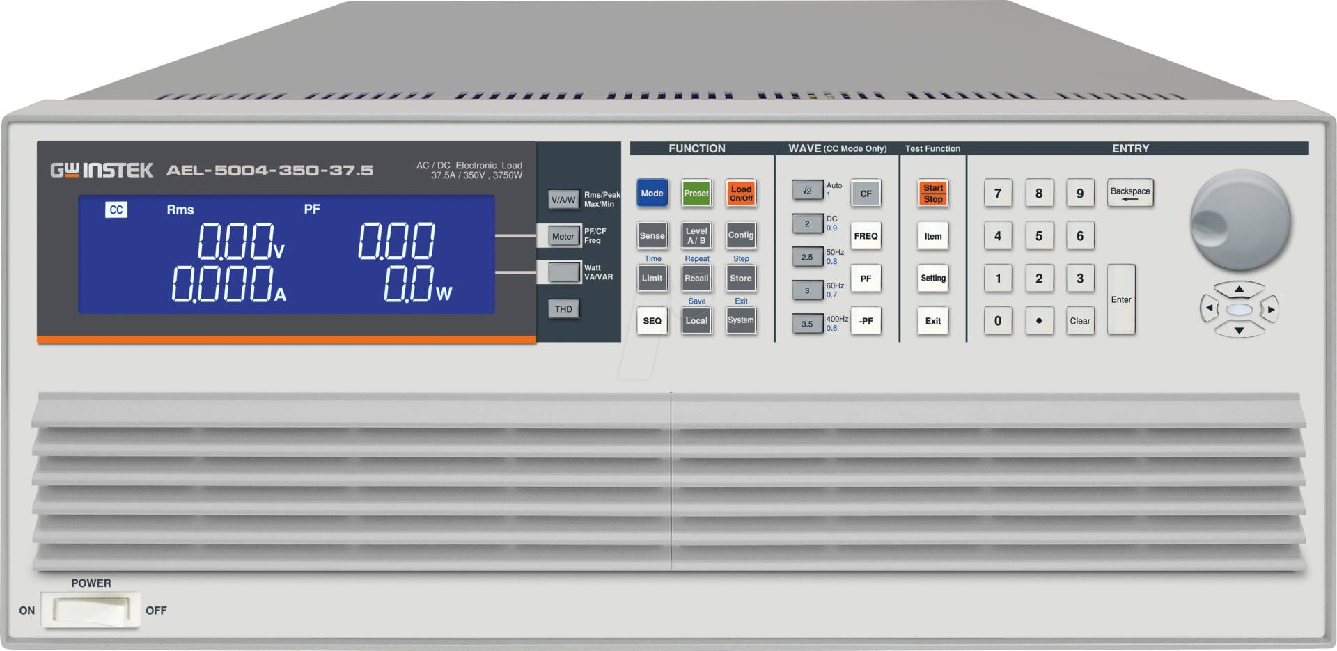 AEL-5004-350 - Elektronische Last, 3750 W, 37,5 A / 350 V von GW-INSTEK