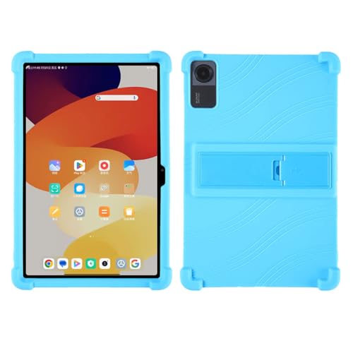 GYDQQKJ Anti-Fall Schutzhülle für Blackview Tab 90 WiFi (10.92") Hülle, Weiche Handytasche Himmelblau TPU Handyhülle Silikon Tasche Schale rutschfest Case Cover für - Himmelblau von GYDQQKJ