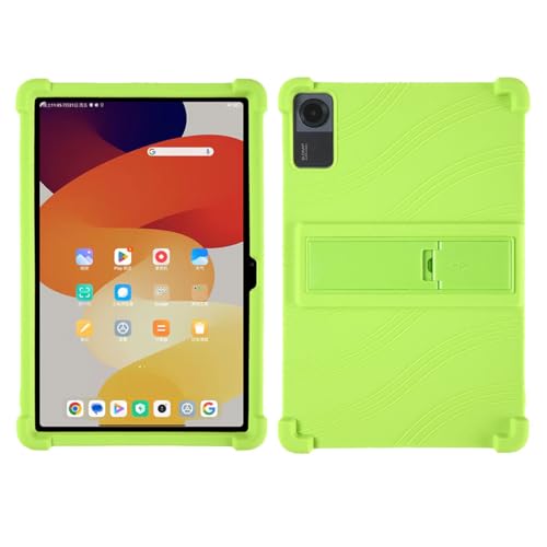 GYDQQKJ Anti-Fall Schutzhülle für Honor Tab Z6 (11.50") Hülle, Weiche Handytasche Grün TPU Handyhülle Silikon Tasche Schale rutschfest Case Cover für - Grün von GYDQQKJ