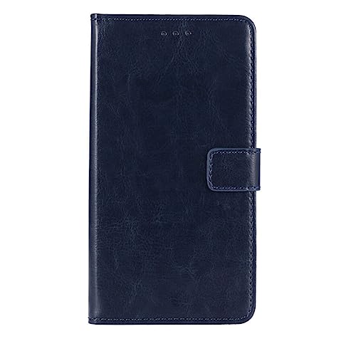 GYDQQKJ Handyhülle für AGM Glory SE Hülle Leder, Handy Hüllen für AGM Glory SE (6.53 Zoll), für AGM Glory SE Klapphülle Handytasche Case für Modisch Dunkel Blau von GYDQQKJ