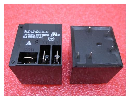 12V relay SLC-12VDC-SL-C SLC-12VDC-SL SLC-12VDC SLC 12VDC 12V 30A 250VAC DIP5 GYEWRIVMO(20PCS) von GYEWRIVMO