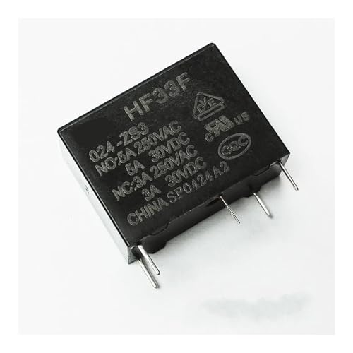 50PCS/lot Power relays HF33F JZC-33F-024-ZS3 24V 5A 250VAC 5PIN relay GYEWRIVMO von GYEWRIVMO