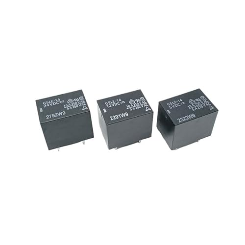 5PCS Relay G5LE-14-5VDC 12VDC 24VDC DC12V DC24V 5-pin T73 10A GYEWRIVMO(5PCS G5LE-14-5VDC) von GYEWRIVMO