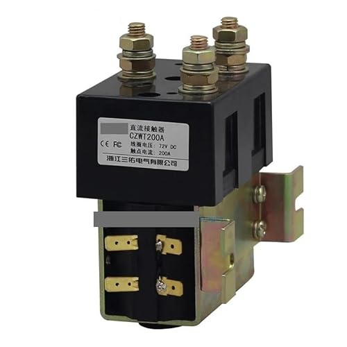 CZWT200A ZJWT200A DC182 DC Contactor Relay 12V 24V 36V 48V 60V 72V For Vehicle Forwarding And Reversing DC electronic starter GYEWRIVMO(Coli voltage 24VDC) von GYEWRIVMO