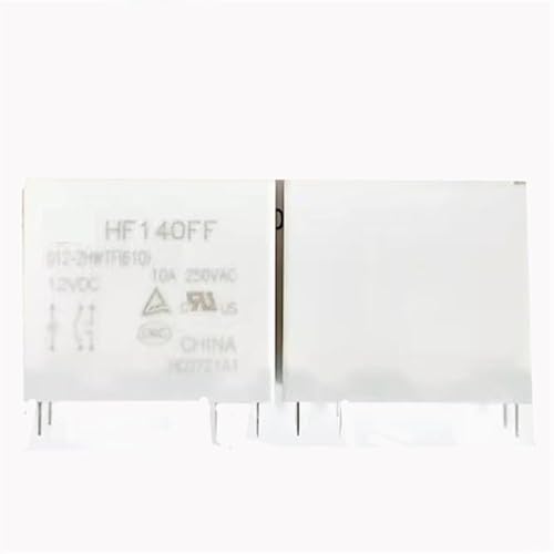 Relay HF140FF 012-2HWTFHF140FF 0122HWTFHF140FF 0122HWTF 12VDC 12V DCV12 10A 6PIN GYEWRIVMO(Taglia unica) von GYEWRIVMO