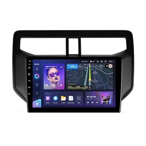 Doppel Din 9 Zoll Android 14 Autoradio für Toyota Rush 2017-2020 mit Wireless Carplay AHD Rückfahrkamera Bluetooth Lenkradsteuerung GPS Navigation (T700 [8+256G]) von GYFGRTQ