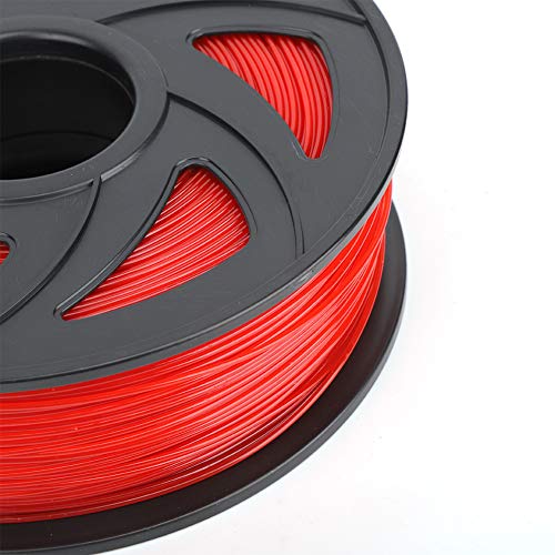 1 Kg 3D-Drucker-Filament, Langes PLA-Filament, Rot, 1,75 Mm, Druckmaterial, Unverzichtbare Druckverbrauchsmaterialien für 3D-Drucker-Zubehör von GYZOUKA