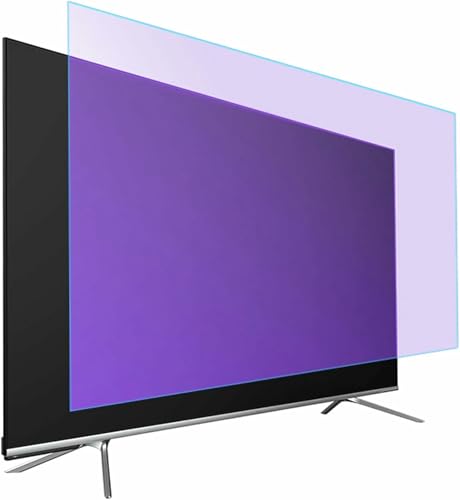 GZYHDC TV-Bildschirmschutzfolie, TV-Displayschutzfolie, TV-Displayschutzfolie von 50–75 Zoll, blendfreie Folie, Anti-Blaulicht/Anti-Kratzer/Schutz vor Strahlung, for LCD, LED usw(55in1211x682mm) von GZYHDC