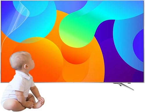 GZYHDC TV-Bildschirmschutzfolie, Von 32 bis 75 Zoll mattem TV mit Blendschutz, Anti-Blaulicht/Anti-Strahlung/Anti-Kratzer/Anti-Fingerabdruck-Folie, for LCD, LED, 4K OLED und QLED HDTV(43in 942x529mm) von GZYHDC