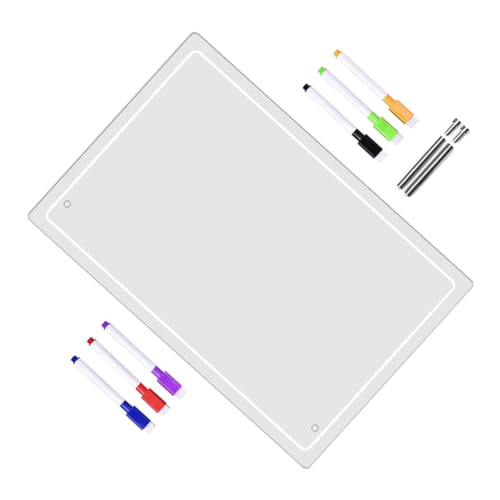 Gadpiparty 1Satz Transparente Acryl Monats Und Wochenplantafel Teiliges Memoboard Mit Abwischbaren Stiften Für Büro Und Leicht Zu Transportieren Und Platzsparend Gadpiparty 1Satz Transparente Acryl Monats Und Wochenplantafel Teiliges Memoboard Mit Abwischbaren Stiften Für Büro Und Leicht Zu Transportieren Und Platzsparend von Gadpiparty