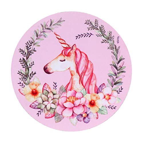 Gadpiparty 1Stück Runder Mauspads mit Einzigartigem Einhorn Design Ergonomisch mit Gel Handgelenkauflage Rutschfester Gummiboden Büro und Home Office Einfach zu Reinigen und Pflegen Gadpiparty 1Stück Runder Mauspads mit Einzigartigem Einhorn Design Ergonomisch mit Gel Handgelenkauflage Rutschfester Gummiboden Büro und Home Office Einfach zu Reinigen und Pflegen von Gadpiparty