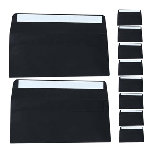 Gadpiparty 20 Stück Selbstklebende Umschläge Legale Umschläge Geldumschläge Geldumschläge Verpackung Kartenkopf Briefumschläge Im Briefformat Versandumschläge Briefgröße Schwarzes Gadpiparty 20 Stück Selbstklebende Umschläge Legale Umschläge Geldumschläge Geldumschläge Verpackung Kartenkopf Briefumschläge Im Briefformat Versandumschläge Briefgröße Schwarzes von Gadpiparty