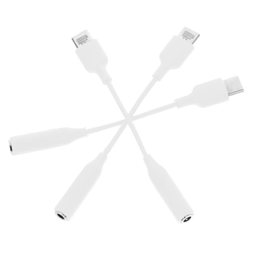 Gadpiparty 3St Adapterkabel USB-C-zu-USB-C-Kabel Audio-Klinkenadapter USB-C auf USB USB-C-auf-Micro-USB-Adapter Ohrhörer USB-C-auf-3,5-mm-Audio-Adapter USB c auf Audio Klinke Adapter TPE Weiß von Gadpiparty