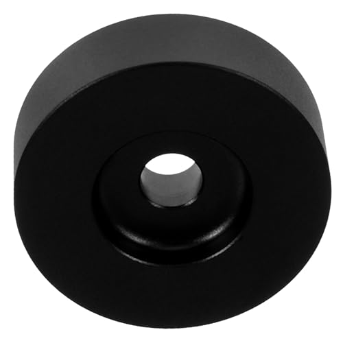 Gadpiparty 7 Rekordstabilisator Wandhalterung Aus Vinyl Kabel Ohrhörer Drehscheibe Luft Kopfhörer Maschine Regal Für Schallplatten Vorverstärker Bausatz USB Audio- Äußere Auto Black Aluminium von Gadpiparty