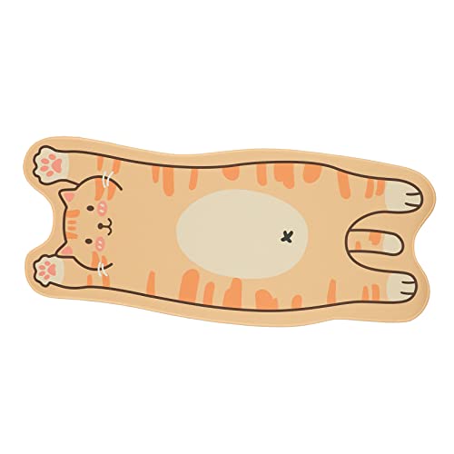 Gadpiparty Cartoon Animal Mouse Pad Ergonomisch Weiß groß Klaviatur Mousepad Schreibtischunterlage süße Schreibtischunterlage Laptop-Schreibtischunterlage Gummi Orange Gadpiparty Cartoon Animal Mouse Pad Ergonomisch Weiß groß Klaviatur Mousepad Schreibtischunterlage süße Schreibtischunterlage Laptop-Schreibtischunterlage Gummi Orange von Gadpiparty