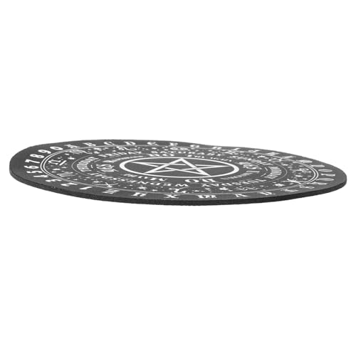 Gadpiparty Fünf-Punkte-Sterngeistkissen Astrologie kleines -Pad geformt Pendelbrettdekoration Gummi-Pendelbrett Altar liefert Schreibtisch Herzstück Tisch-Wahrsagetafel Gadpiparty Fünf-Punkte-Sterngeistkissen Astrologie kleines -Pad geformt Pendelbrettdekoration Gummi-Pendelbrett Altar liefert Schreibtisch Herzstück Tisch-Wahrsagetafel von Gadpiparty