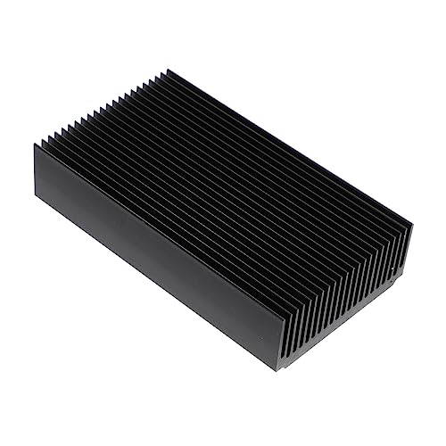 Gadpiparty Kühlkörper Luft-CPU-Kühler tragbare Klimaanlage Hitze Thermal- thermoelektrisch heizstrahler radiatoren heat sink erdkühler pc radiator kühlere Flosse Kühlrippe aus Aluminium Black von Gadpiparty