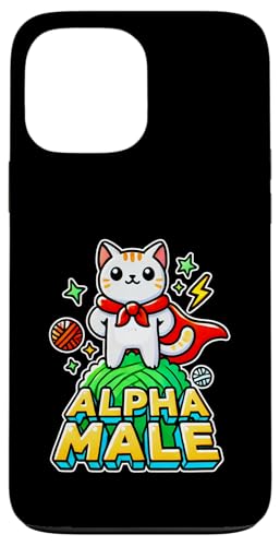 Alpha Feline Male Funny Kitten Graphic Father's Day Novelty Hülle für iPhone 13 Pro Max Alpha Feline Male Funny Kitten Graphic Father's Day Novelty Hülle für iPhone 13 Pro Max von Gagster