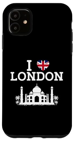 Hülle für iPhone 11 I Love London FunnyTaj Mahal Prank Joke Prankster Novelty von Gagster