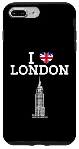 Hülle für iPhone 7 Plus/8 Plus I Love London Funny Empire State Gag Joke Prankster Novelty von Gagster