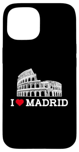 I Love Madrid Funny Prank Colosseum Gag Joke Landmark Humor Hülle für iPhone 15 I Love Madrid Funny Prank Colosseum Gag Joke Landmark Humor Hülle für iPhone 15 von Gagster