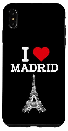 I Love Madrid Funny Prank Eiffel Tower Joke Landmark Humor Hülle für iPhone XS Max I Love Madrid Funny Prank Eiffel Tower Joke Landmark Humor Hülle für iPhone XS Max von Gagster